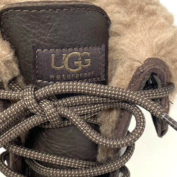 UGG® Adirondack III Waterproof Bootie Shearling Size 6 Snow Rain Weatherproof - Picture 10 of 15